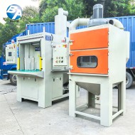 防爆全自動回轉(zhuǎn)轉(zhuǎn)盤式噴砂機